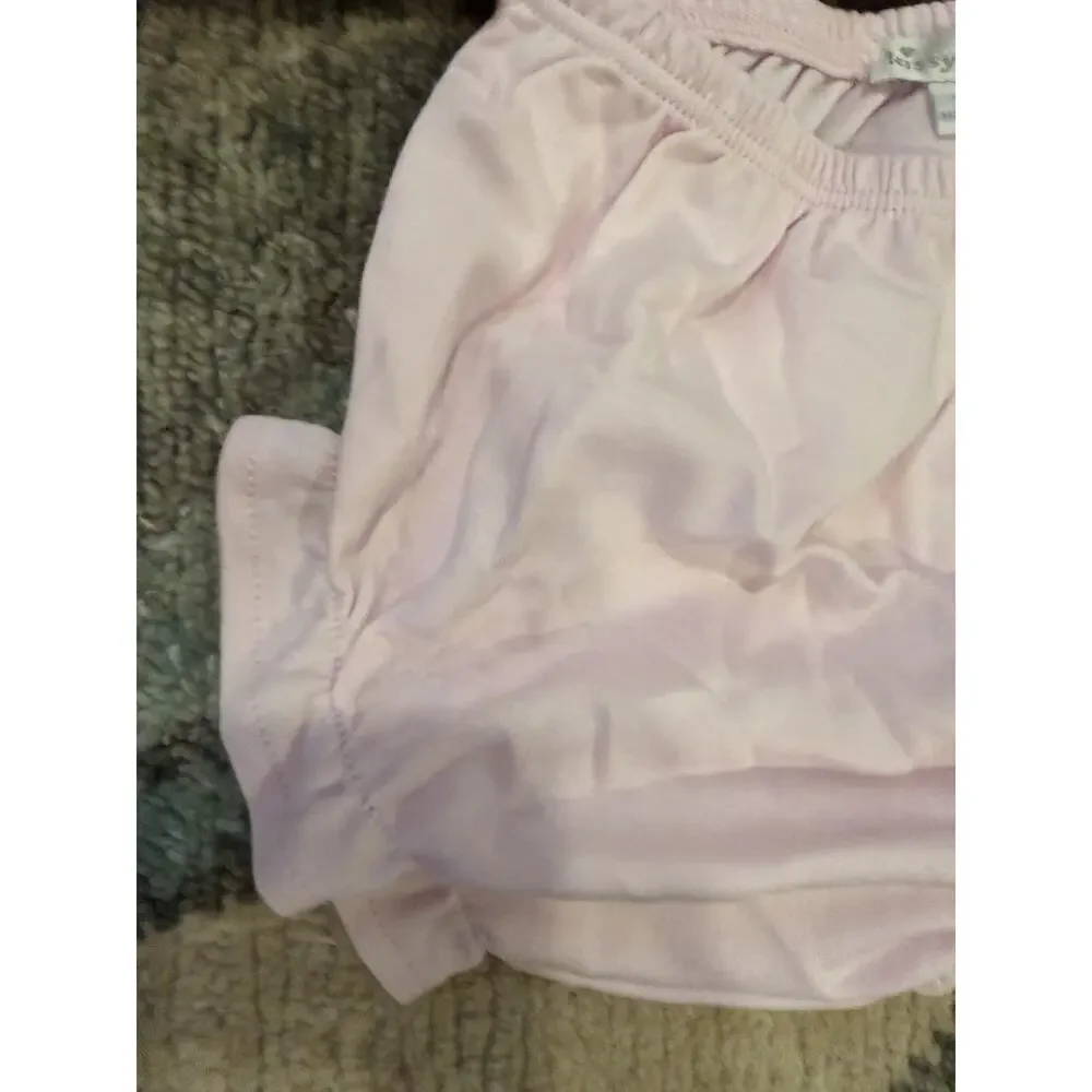 Kissy Kissy Pique Twin Bunnies Pink Dress Set Pima Cotton Easter 3-6 Months NWT